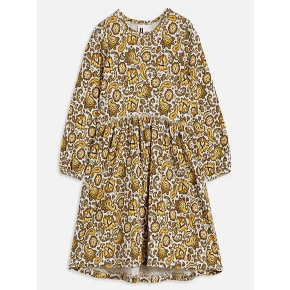 COTTON ON Girls 5 Flora Knit Dress NEW